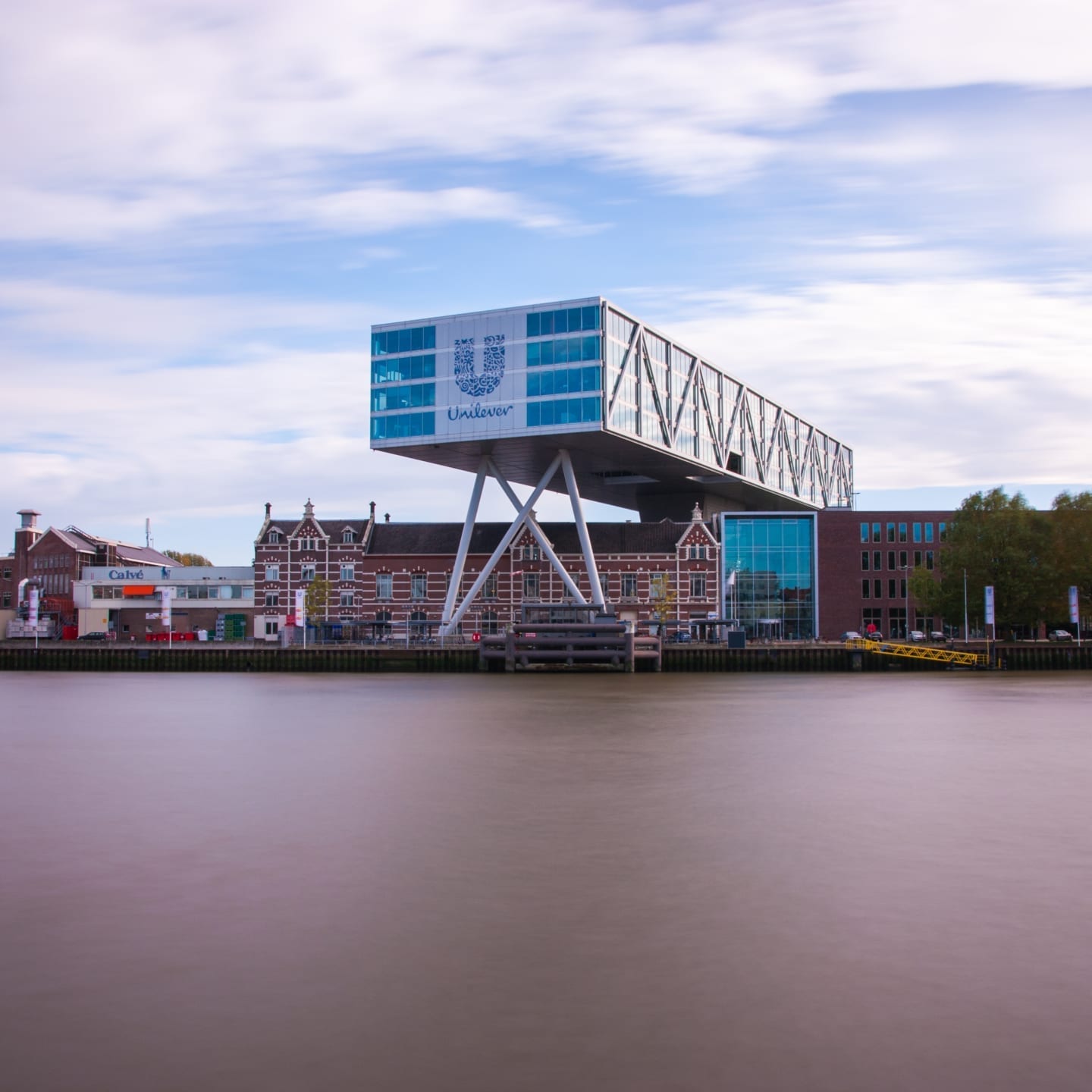 Unilever office building in Rotterdam, Netherlands